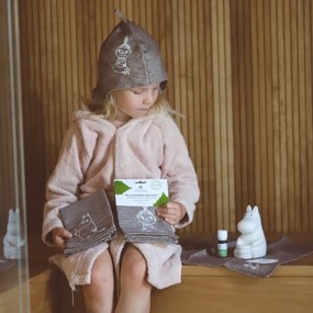 Klobúk do sauny Little My, hnedá