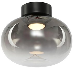 LED Stropné svietidlo VASO LED/4W/230V pr. 18 cm čierna/dymová
