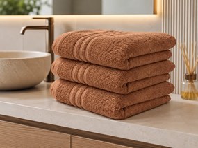 Osuška Classic 70 x 140 cm hnedá, 100% bavlna