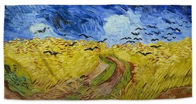 Sablio Uterák Pšeničné pole s vranami - Vincent van Gogh - 30x50 cm