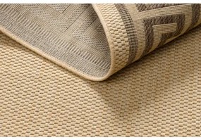 KOBEREC SISAL FLOORLUX 20014 mais / káva Veľkosť: 200x290 cm