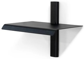 Čierna kovová polica 28 cm Hola – Spinder Design