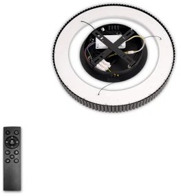 Brilagi - LED stmievateľný luster na lanku FALCON MODERN LED/30W/230V 40 cm čierny + diaľkové ovládanie