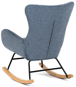 Hojdacie kreslo BLUE2, modrá