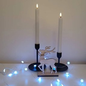 DECOLED Dekorácia, jeleň, 10,5 x 3,5 x 15,2 cm