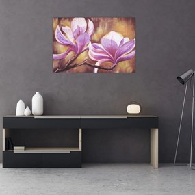 Obraz - Kvety magnólie (90x60 cm)