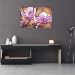 Obraz - Kvety magnólie (90x60 cm)