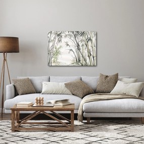 Obraz - Bambusy, kresba (70x50 cm)