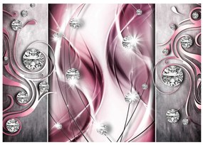 Artgeist Fototapeta - Pink and Diamonds Veľkosť: 400x280, Verzia: Premium