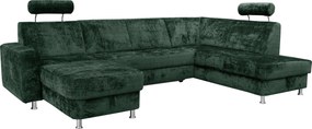XXXLutz SEDACIA SÚPRAVA, textil, zelená Xora - Sedačky - 002527024529