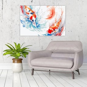 Obraz - Ryby (90x60 cm)