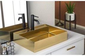 Antikoro umývadlo v zlatej farbe 55x42 cm Aurum – Sapho