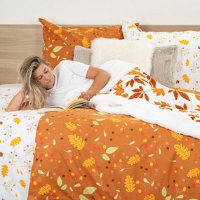 4Home Bavlnené obliečky Jeseň, 220 x 200 cm, 2 ks 70 x 90 cm