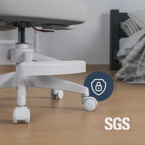 Detská otočná stolička Mark Adler Junior 3.1 Grey