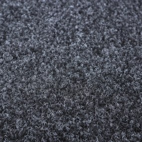 Betap, Metrážny koberec Primo Gel 78 antracit, záťažový, na mieru, šíře 4m, šedá, guma (gél - protišmykový), chodba / predsieň