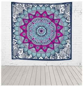 Tapiséria 140x140 cm Blue Dreamcatcher – Really Nice Things