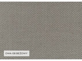 Béžová rozkladacia pohovka 207 cm Simon – Miuform