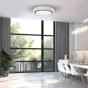Stropné LED svietidlo Miri, 1x LED 34w, 4000k, w/b
