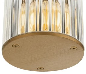 Argon 8774 - Vonkajšie stropné svietidlo NORFOLK 1xE27/15W/230V IP44 zlatá