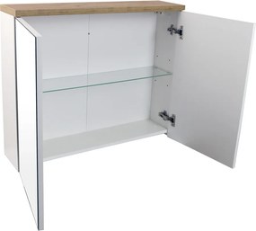 Comodo Zrkadlová skrinka bez osvetlenia Orion W 80 ZS