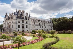 Obraz zámok Chenonceau