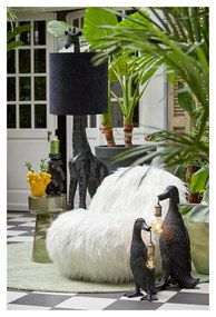 Sklenený okrúhly odkladací stolík ø 30 cm Dakwa – Light &amp; Living