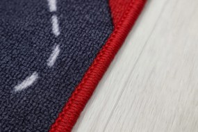 Associated Weavers, Detský kusový koberec cesty Play Time, 95x133, viacfarebná, detská izba