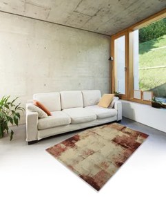 Koberce Breno Kusový koberec ARGENTUM 63723/6414, červená, viacfarebná,120 x 170 cm