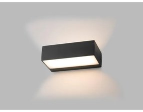 LED2 - LED Vonkajšie nástenné svietidlo KVADER LED/9W/230V IP54
