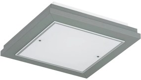 Argon 7269 - Stropné svietidlo TABOR 2xE27/15W/230V 32x32 cm sivé