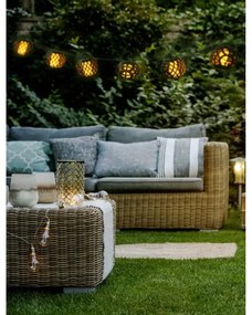 LED Solárna reťaz 3,8m 8xLED/1,2V