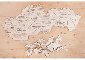 PDK12 Puzzle v drevenej krabičke - Slovensko - Vrchy a pohoria