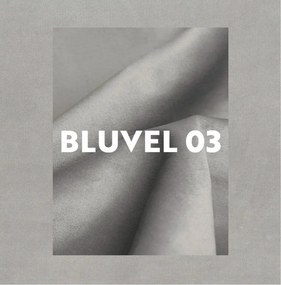 Jednolůžková čalouněná postel Sierra 120x200 Bluvel 03 světle šedá