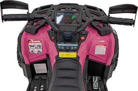 Ramiz Štvorkolka Can Am Outlander ATV ružová