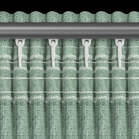 ZÁVES NA PÁSKE JULA2 140X270 CM TMAVOZELENÁ