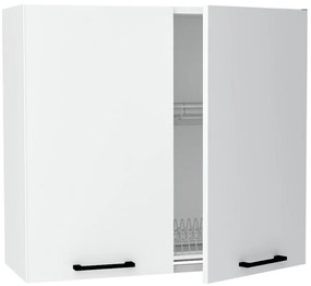 Kuchynská skrinka Max W80su Alu biela