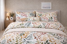 INTERMEDIC SK Listy Jesene– bavlnené obliečky 140x200/70x90 cm, 100% bavlna, zips