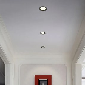 Immax NEO 07296L - stmievateľné LED zapustené podhľadové svietidlo DOWN LED/12W/230V Wi-Fi pr. 12 cm čierne