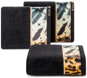 FROTÉ UTERÁK EVA MINGE15 50X90 CM ČIERNA