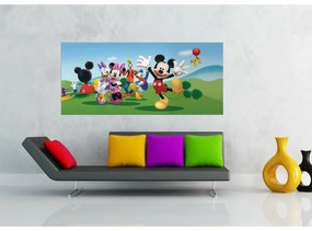 Detská fototapeta Mickey Mouse a kamaráti, 202 x 90 cm