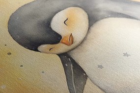Obraz zasnený tučniačik Varianta: 40x60