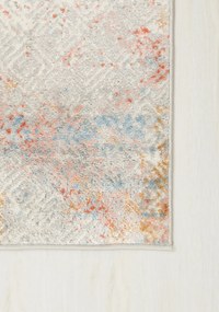 TA Koberec G500C WHITE/SALMON PORTLAND HIK Biely Obdĺžnikový Rozmer: 140x200 cm