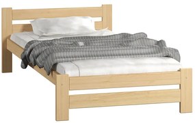 Posteľ Agata 120x200 borovica bez roštu