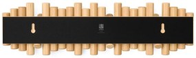 Nástenný vešiak z borovicového dreva v prírodnej farbe 61 cm Picket – Umbra