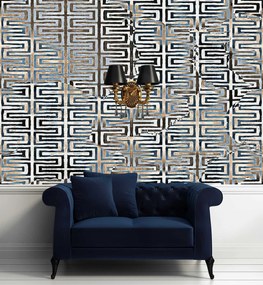 Gario Fototapeta Zlatý geometrický vzor, glamour Materiál: Vliesová, Rozmery: 200 x 140 cm