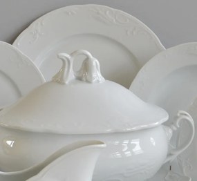 Thun obedová súpravaTulip biela  27-dielná