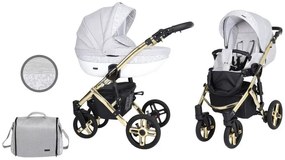 Kočík Kunert Mila Premium gold frame 2v1 - 12