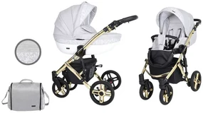 Kočík Kunert Mila Premium gold frame 2v1 - 12