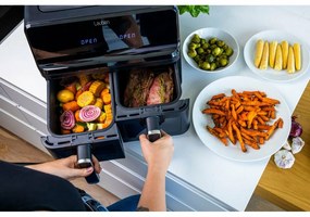 Lauben Teplovzdušná fritéza Lauben DualZone Air Fryer 8000BC