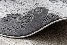 Koberec ALLURE 5715 svetlosivý / biely